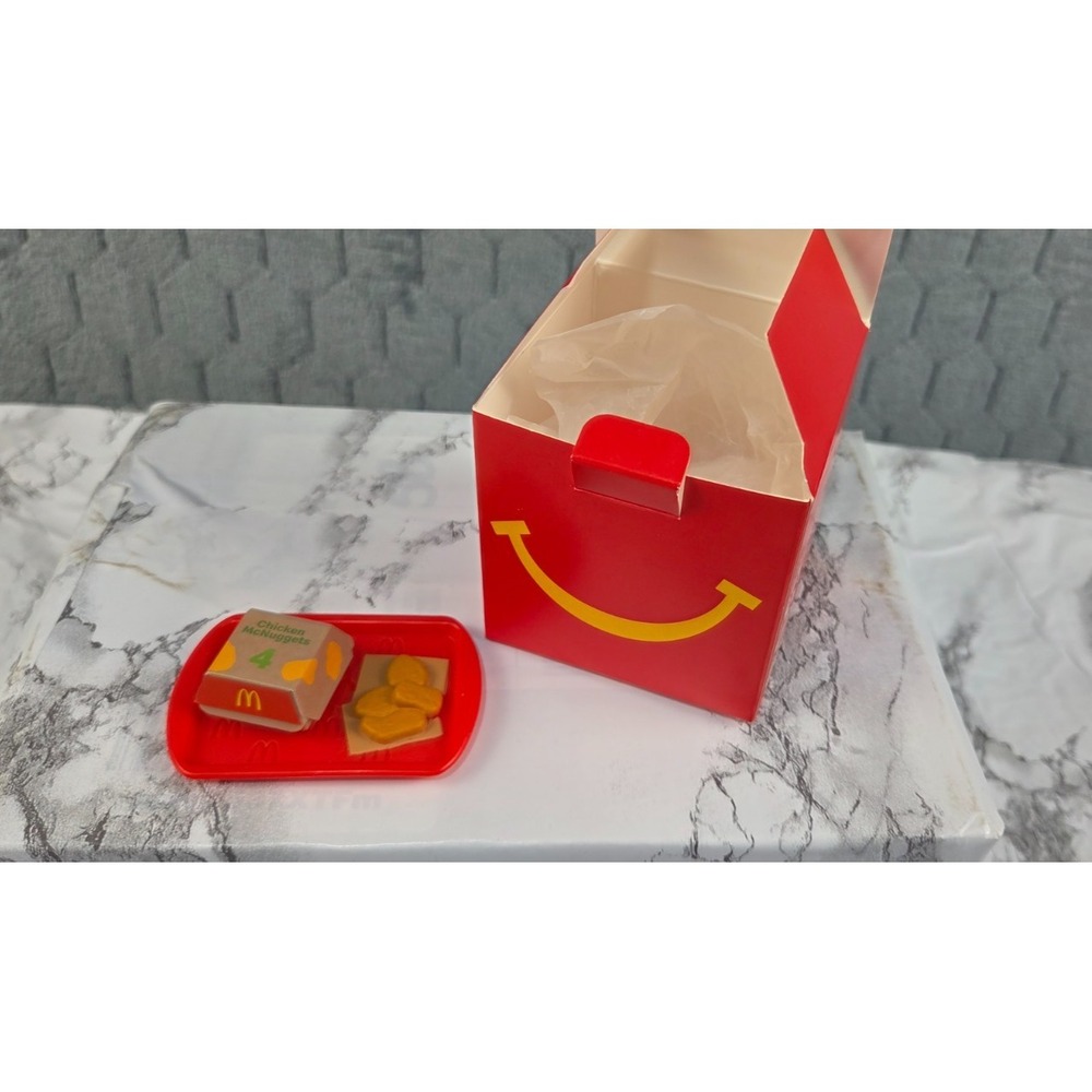 2026 Lil McDonald's Happy Meal Toys Mini Chicken Nuggets on Tray‎